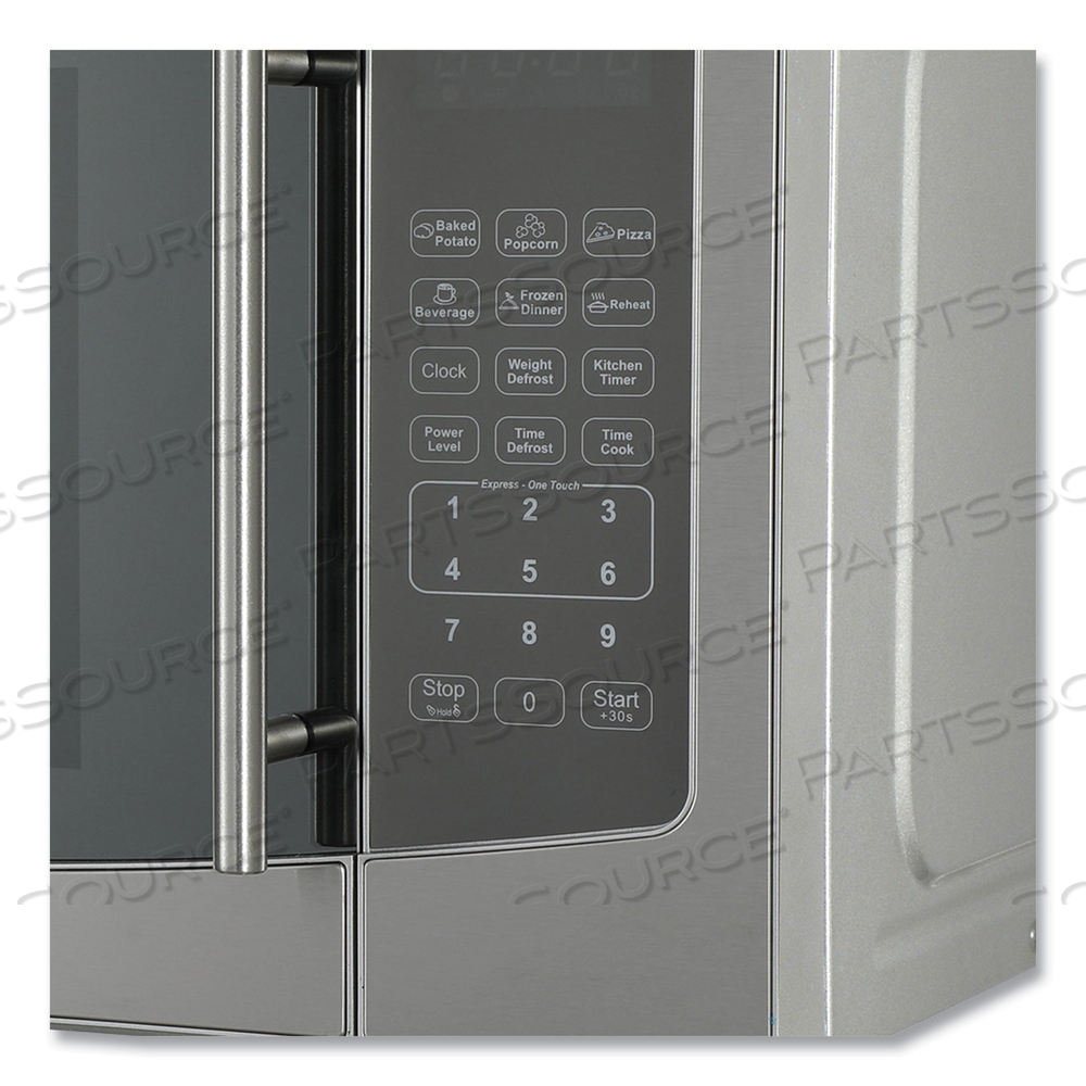 1.1 CU. FT. STAINLESS STEEL MICROWAVE OVEN, 1,000 W, MIRROR-FINISH by Avanti Products