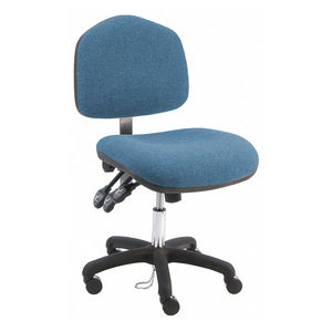 ERGONOMIC CHAIR FABRIC BLUE by Benchpro