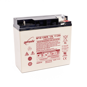 BATTERY UPS, SEALED LEAD ACID, 12V, 17.2 AH, NUT & BOLT FOR GE AMX 2 by ENERSYS