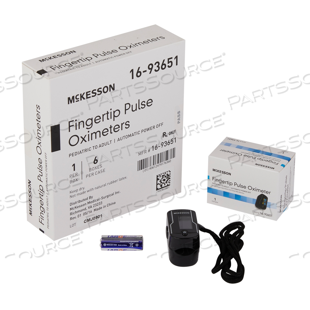 FINGER PULSE OXIMETER by McKesson