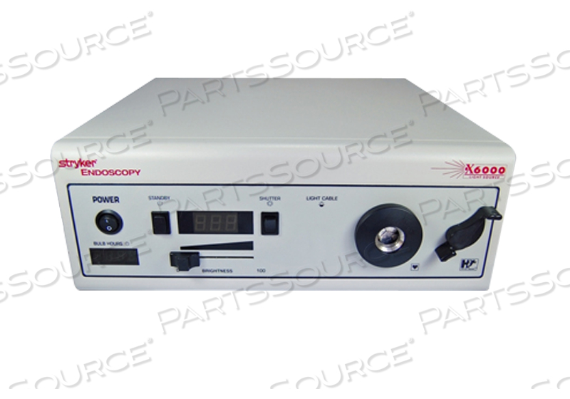 REPAIR SERVICE FOR STRYKER X6000 LIGHT SOURCE 