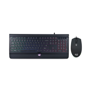 BACKLIT GAMING KEYBOARD AND MOUSE COMBO, USB, BLACK by Adesso, Inc. BACKLIT GAMING KEYBOARD AND MOUSE COMBO, USB, BLACK by Adesso, Inc.