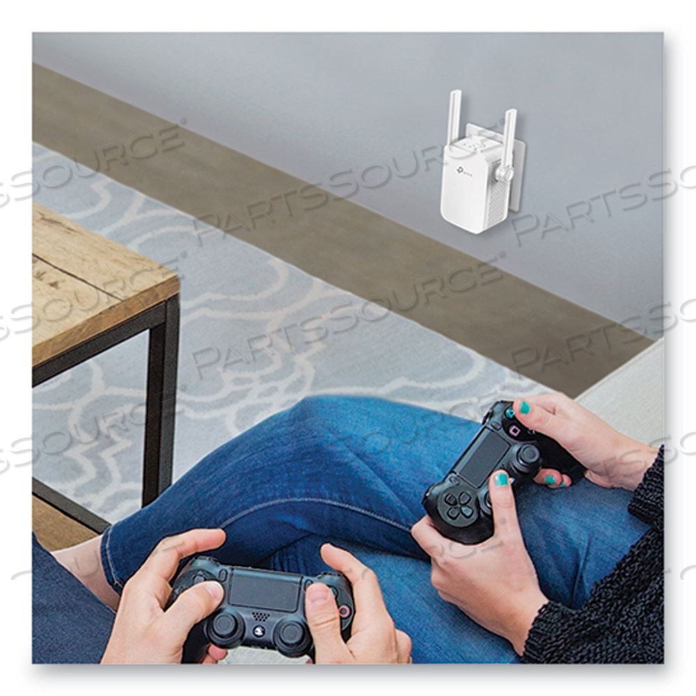 RE205 AC750 WI-FI RANGE EXTENDER, 1 PORT, DUAL-BAND 2.4 GHZ/5 GHZ by TP-Link