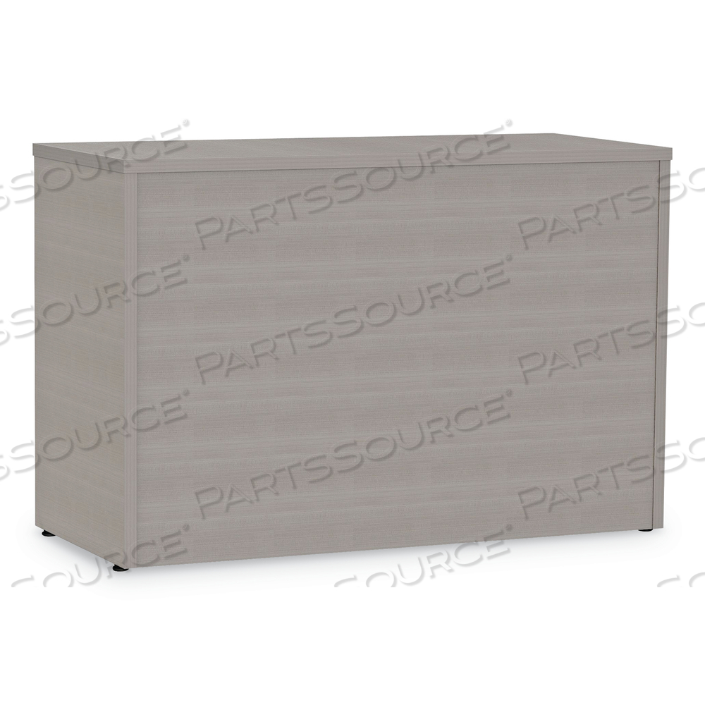 URBAN 36" CREDENZA, BOTTOM PEDESTAL, 35.25W X 15.25D X 23.75H, ASH by Linea Italia Inc