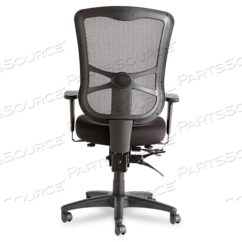 ALERA ELUSION SERIES MESH HIGH-BACK MULTIFUNCTION CHAIR, SUPPORTS UP TO 275 LB, 17.2" TO 20.6" SEAT HEIGHT, BLACK by Alera