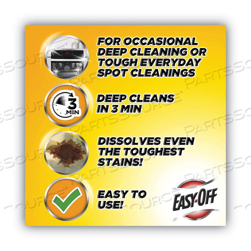 HEAVY DUTY OVEN CLEANER, FRESH SCENT, FOAM, 14.5 OZ AEROSOL SPRAY by Easy-Off