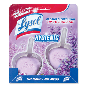 HYGIENIC AUTOMATIC TOILET BOWL CLEANER, COTTON LILAC by Lysol HYGIENIC AUTOMATIC TOILET BOWL CLEANER, COTTON LILAC by Lysol