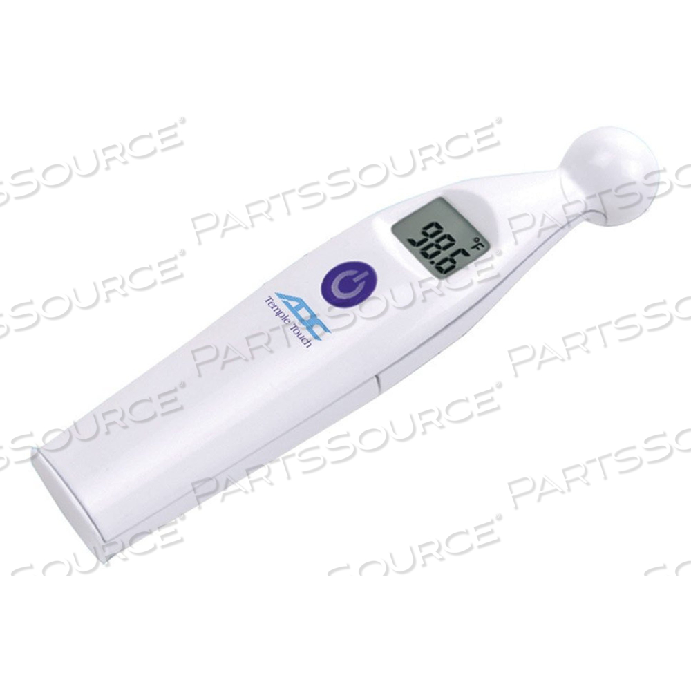 THERMOMETER, TEMPLE TOUCH DIGITAL, ADTEMP™, LCD DISPLAY, 6SEC RESPONSE TIME by American Diagnostic Corporation (ADC) THERMOMETER, TEMPLE TOUCH DIGITAL, ADTEMP™, LCD DISPLAY, 6SEC RESPONSE TIME by American Diagnostic Corporation (ADC)