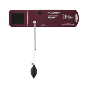 FULLY CONFIGURED FLEXIPORT BLOOD PRESSURE CUFF, INFLATION SYS., DUAL TUBE, LARGE ADULT (12) by Welch Allyn Inc.