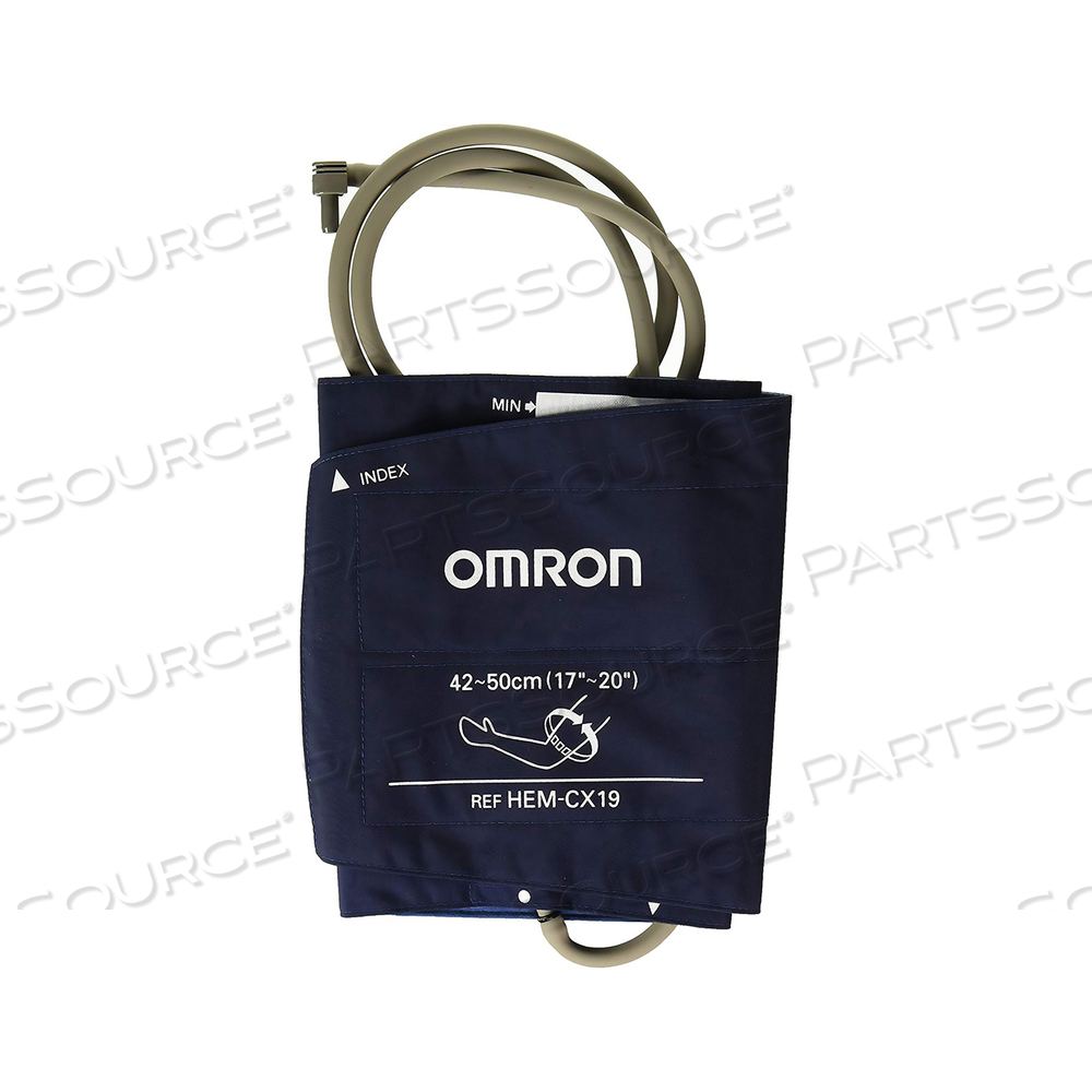 REUSABLE BLOOD PRESSURE CUFF, ARM CLOTH FABRIC CUFF EXTRA LARGE by Omron Healthcare REUSABLE BLOOD PRESSURE CUFF, ARM CLOTH FABRIC CUFF EXTRA LARGE by Omron Healthcare