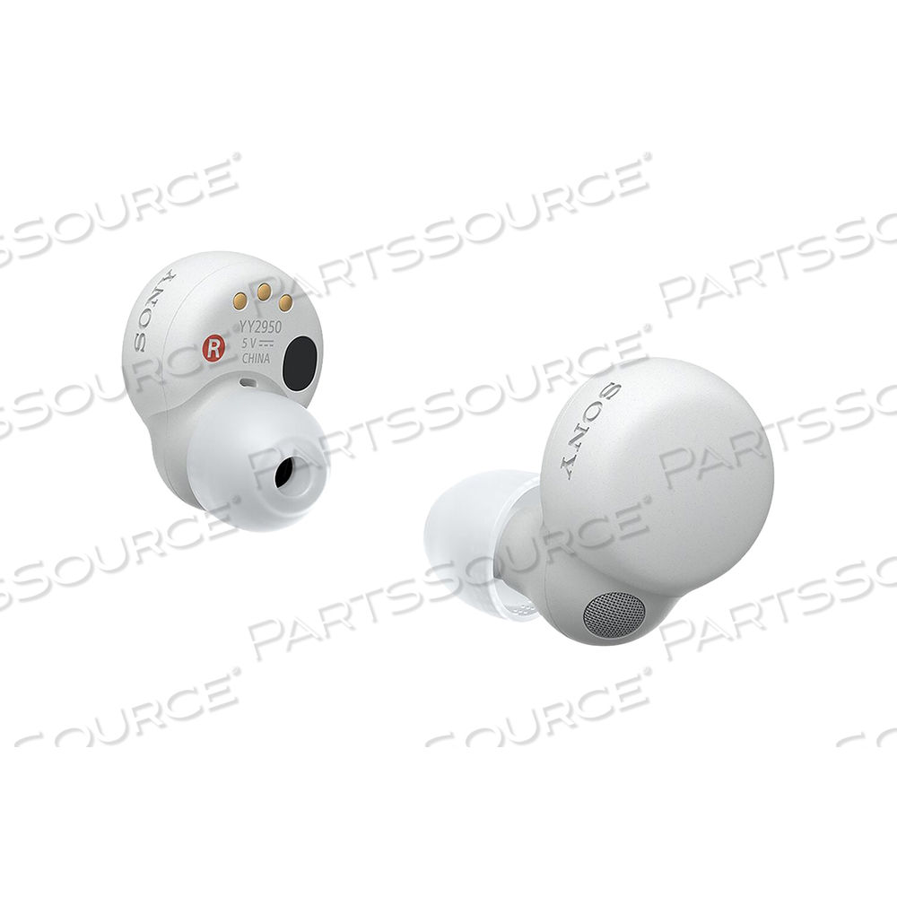 LINKBUDS S, TRUE WIRELESS EARPHONES WITH MIC, IN-EAR, BLUETOOTH, ACTIVE NOISE CANCELING, WHITE by Sony Electronics