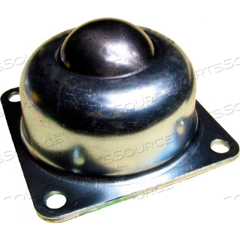 FLANGE BALL TRANSFER - 1-1/2" DIA. CARBON STEEL BALL - 250 LB. by Ashland Conveyor