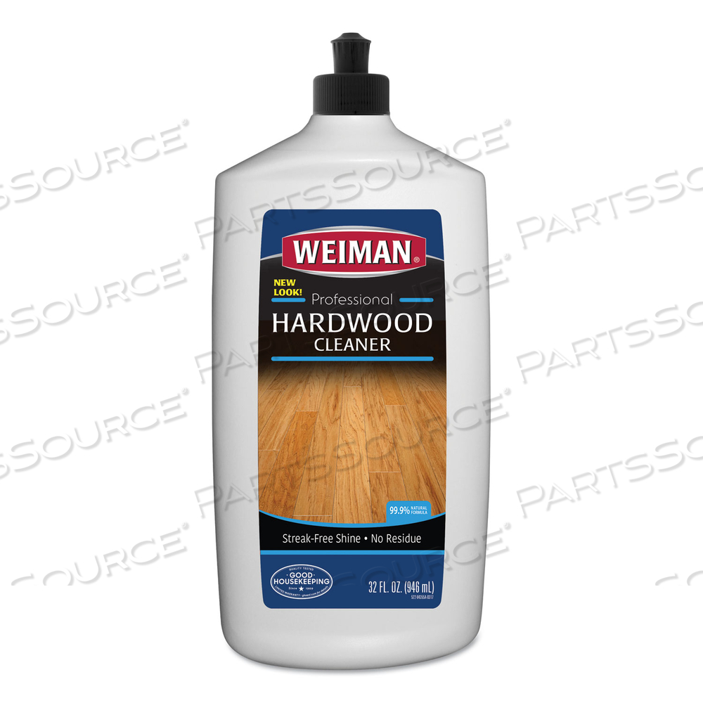 HARDWOOD FLOOR CLEANER, 32 OZ SQUEEZE BOTTLE by Weiman