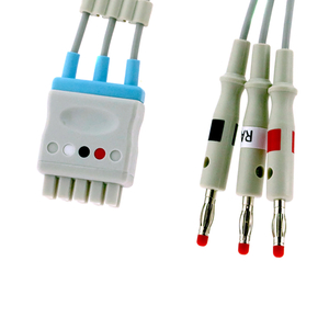 WIRE SET, ECG, 3 NUMBER OF LEADS, FOR USE WITH: FOR CARDELL TOUCH VETERINARY VITAL SIGNS MONITOR by Midmark Corp.