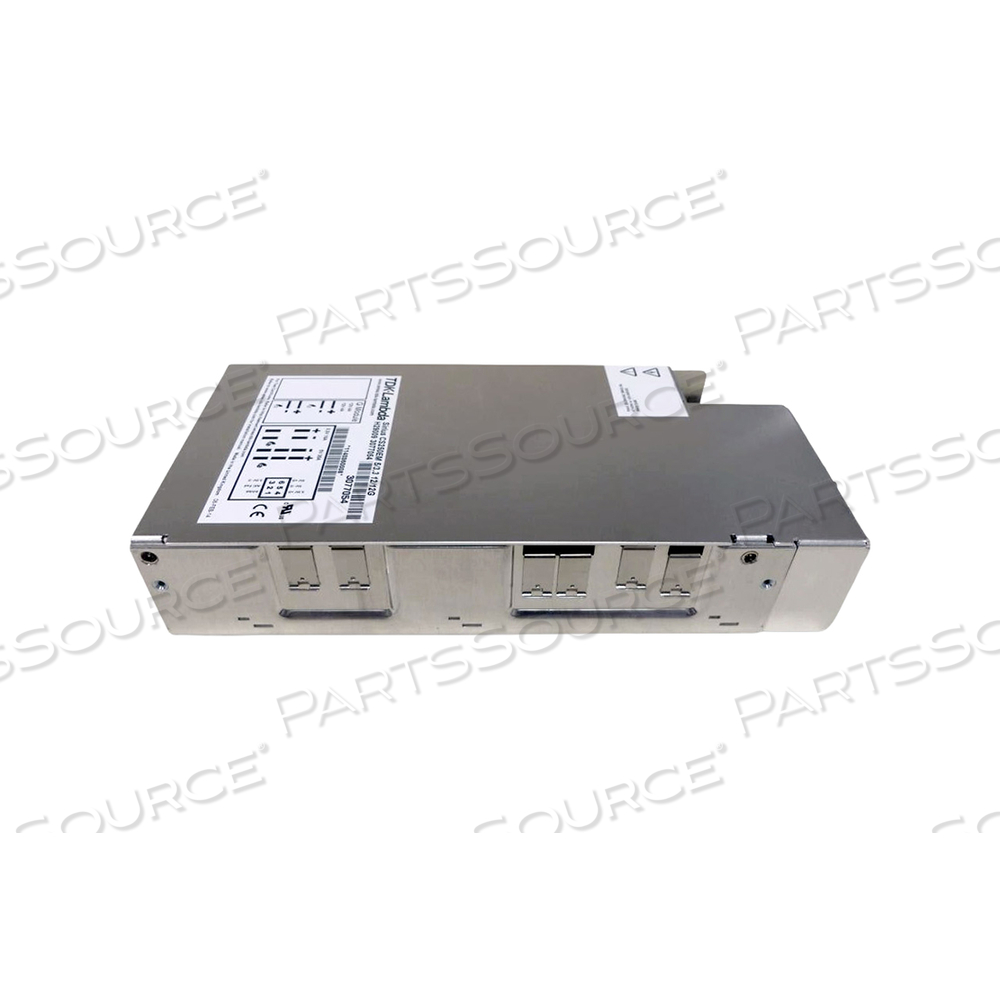 POWER SUPPLY, AC-DC, CS250, 85 TO 265V INPUT VOLTAGE, 5/3.3/12/12V OUTPUT VOLTAGE, FOR USE WITH: FOR MRI SCANNER by Siemens Medical Solutions