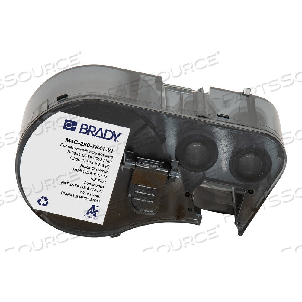 PRECUT LABEL CARTRIDGE MATTE 7/16 IN H by Brady Americas
