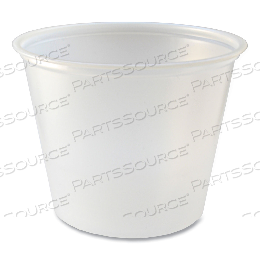 PORTION CUPS, 5.5 OZ, TRANSLUCENT, 125/SLEEVE by Fabrikal