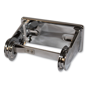 SINGLE ROLL TOILET TISSUE DISPENSER, 6.5 X 4.5 X 2.75, CHROME by Impact Products