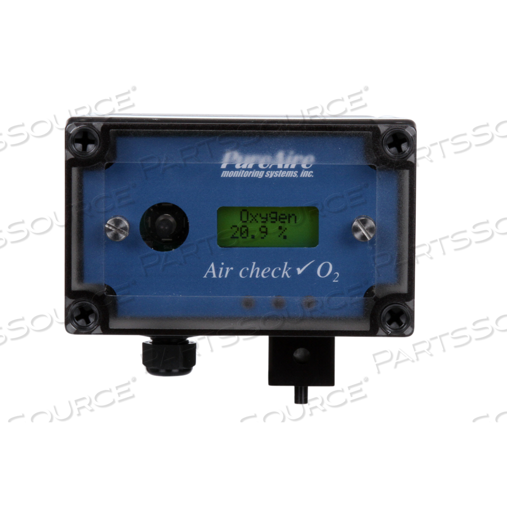 OXYGEN DEFICIENCY MONITOR, 0-25% by PureAire Monitoring Systems, Inc. OXYGEN DEFICIENCY MONITOR, 0-25% by PureAire Monitoring Systems, Inc.