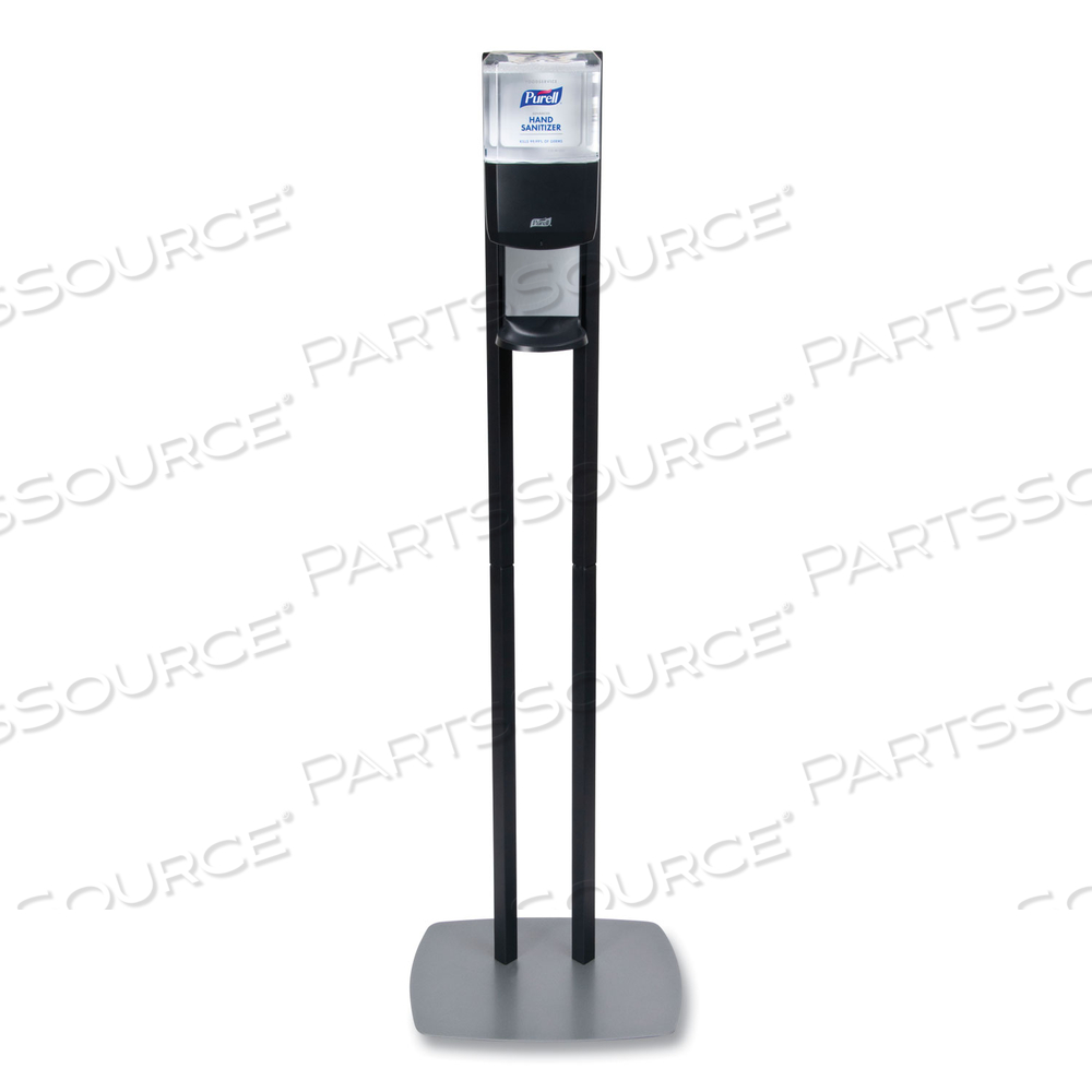 ES8 HAND SANITIZER FLOOR STAND WITH DISPENSER, 1,200 ML, 13.5 X 5 X 28.5, GRAPHITE/SILVER by Purell
