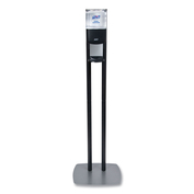 ES8 HAND SANITIZER FLOOR STAND WITH DISPENSER, 1,200 ML, 13.5 X 5 X 28.5, GRAPHITE/SILVER by Purell