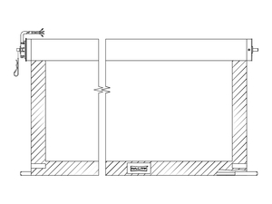 DA-LITE, FABRIC AND ROLLER ASSEMBLY, 120" (120.1 IN) by DA-Lite