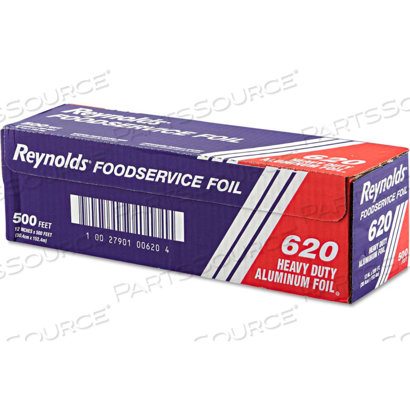 HEAVY DUTY ALUMINUM FOIL ROLL, 12" X 500 FT., SILVER by Reynolds