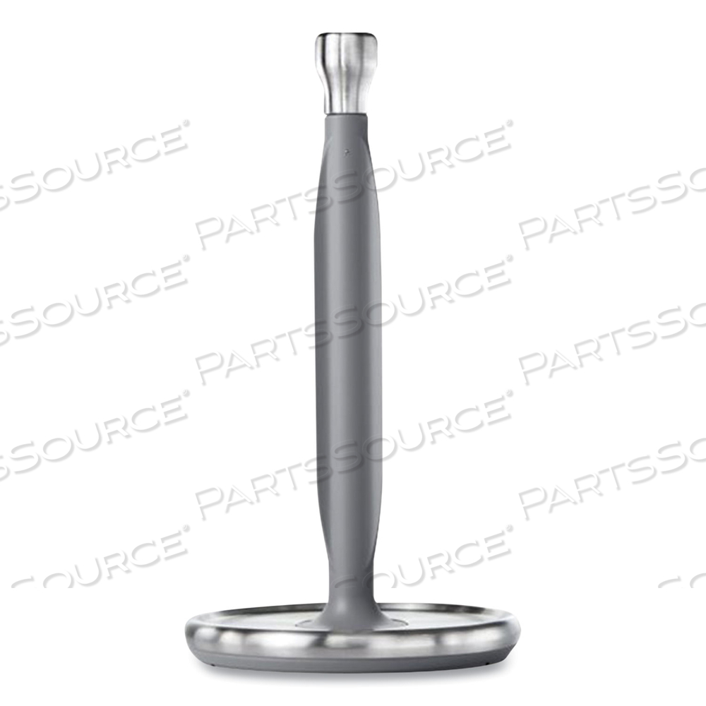 GOOD GRIPS STEADY PAPER TOWEL HOLDER, STAINLESS STEEL, 8.1 X 7.8 X 14.5, GRAY/SILVER by OXO