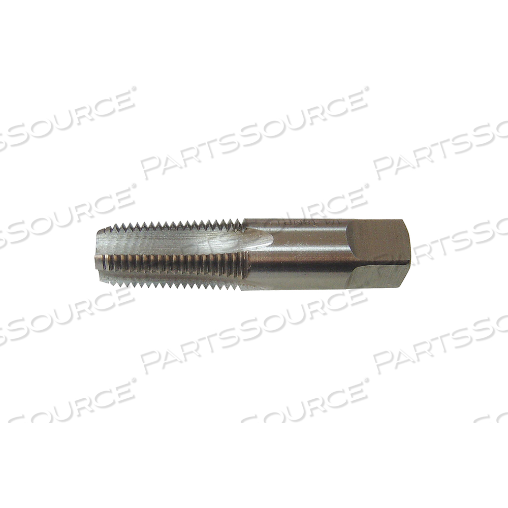 PIPE AND CONDUIT THREAD TAP, THREAD SIZE 1/4 IN.-18, NPT, OVERALL LENGTH 2 7/16 IN, HIGH SPEED STEEL, BRIGHT (UNCOATED), RIGHT HAND, THREAD  by Westward