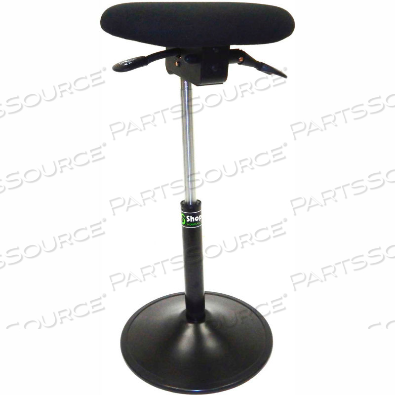 SIT STAND OFFICE TASK ROUND BLACK 24 H by LDS Industries LLC