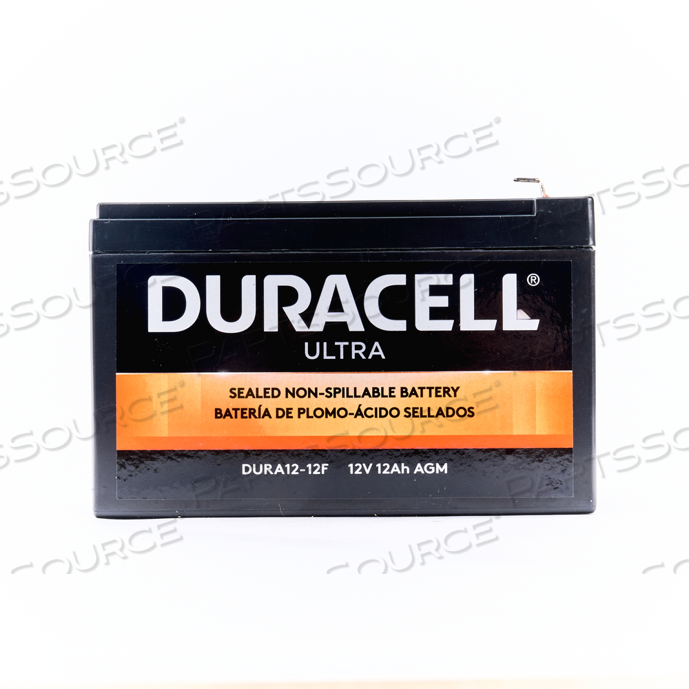 BATTERY, SEALED LEAD ACID, 12V, 12 AH, FASTON (F2) 