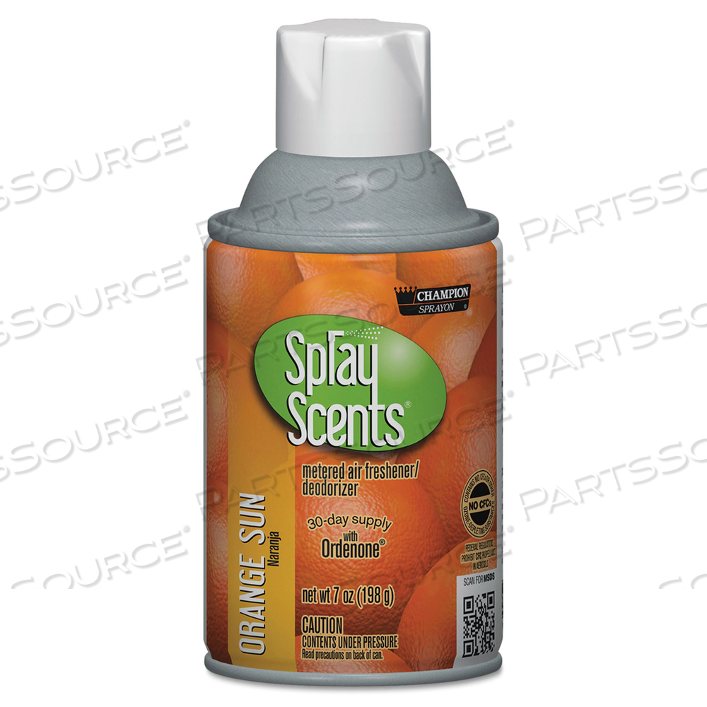 CHAMPION SPRAYON SPRAYSCENTS METERED AIR FRESHENER REFILL, ORANGE SUN by Chase Products Co. CHAMPION SPRAYON SPRAYSCENTS METERED AIR FRESHENER REFILL, ORANGE SUN by Chase Products Co.