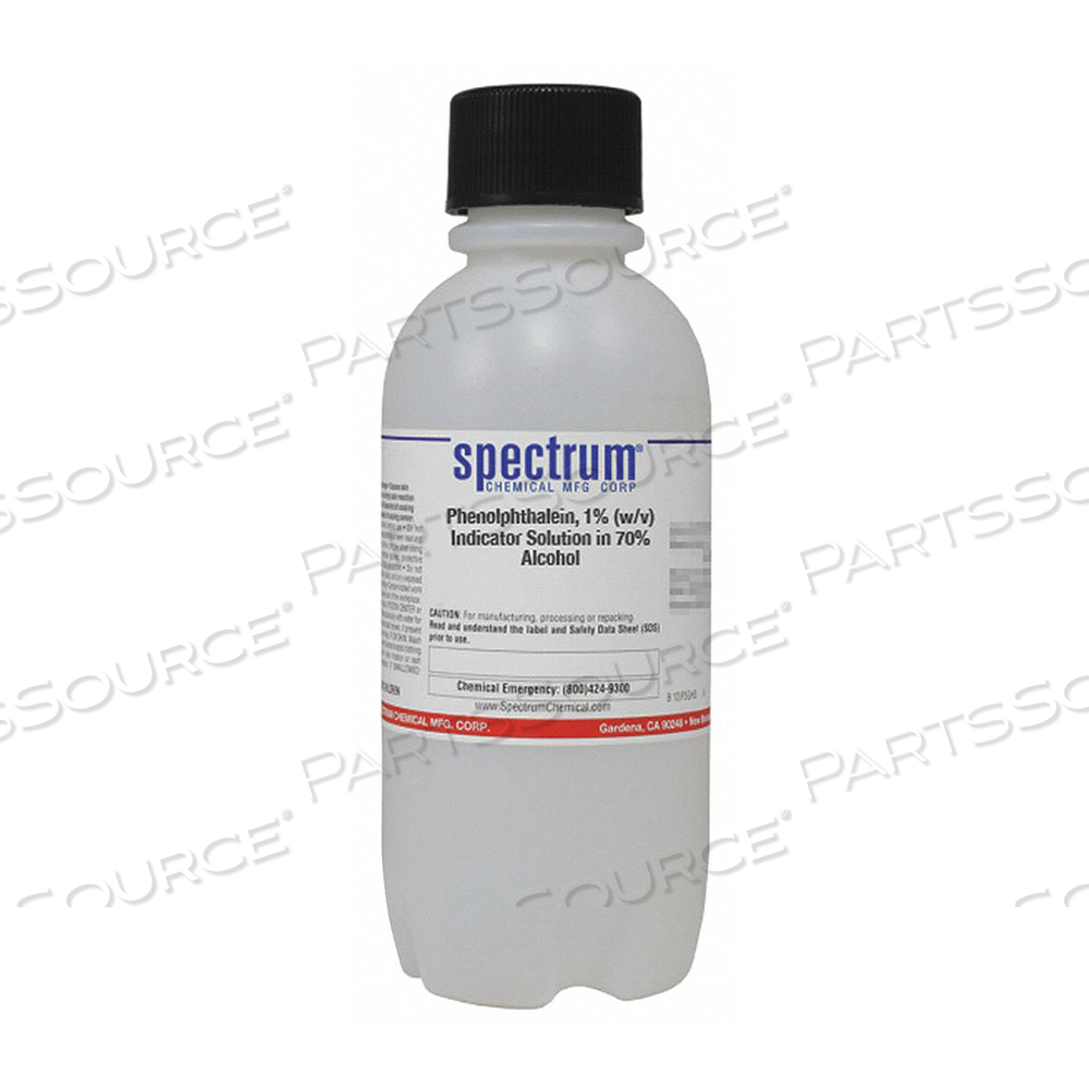 PHNLPHTHLN 1PCT IND SOL 70PCT ALCL 500ML by Spectrum