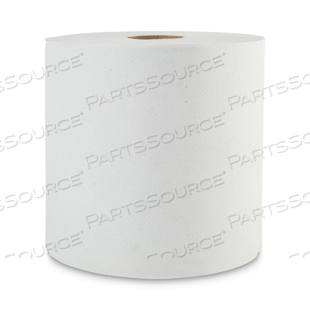 BOARDWALK GREEN UNIVERSAL ROLL TOWELS, 1-PLY, 8" X 800 FT, NATURAL WHITE/CARTON by Boardwalk