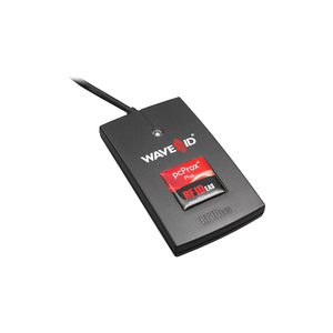 RF IDEAS WAVE ID PLUS KEYSTROKE HID ICLASS SE V2 BLACK READER, RF PROXIMITY READER, USB by RF Ideas RF IDEAS WAVE ID PLUS KEYSTROKE HID ICLASS SE V2 BLACK READER, RF PROXIMITY READER, USB by RF Ideas