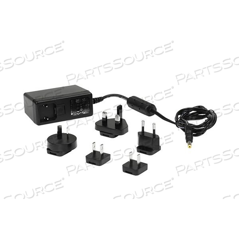 A/C POWER SUPPLY, WITH PLUG SET, FOR USE WITH: FOR CERTIFIER™ PLUS INTERFACE DISPLAY MODULE 4089 by TSI Incorporated