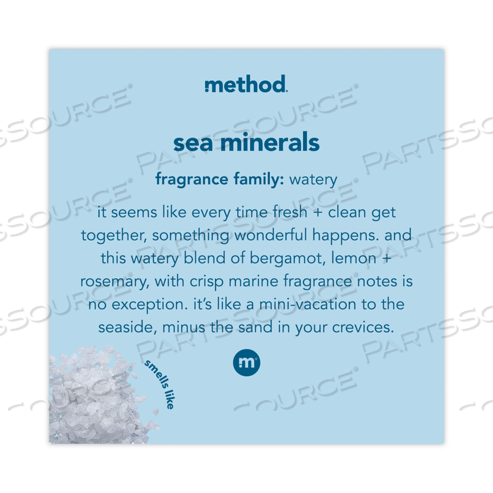 FOAMING HAND WASH, SEA MINERALS, 10 OZ PUMP BOTTLE by Method