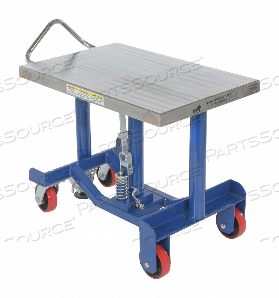 LOW PROFILE POST LIFT TABLE 1000 LB. by Vestil Manufacturing Corp.