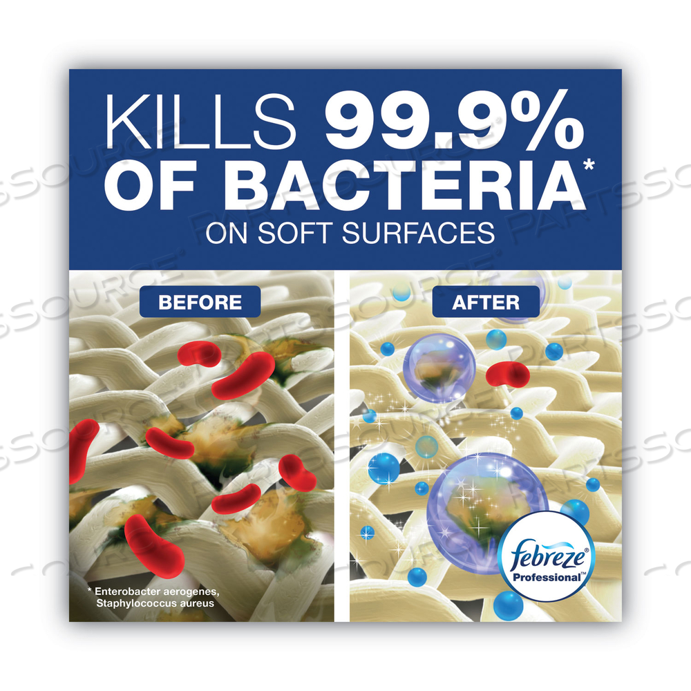 PROFESSIONAL SANITIZING FABRIC REFRESHER, LIGHT SCENT, 32 OZ SPRAY BOTTLE by Febreze