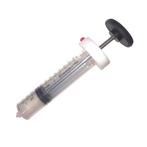 60CC SYRINGE WITH 3-WAY STOPCOCK FOR FLOWTRAX® INFUSION DEVICE ANALYZER by Pronk Technologies Inc
