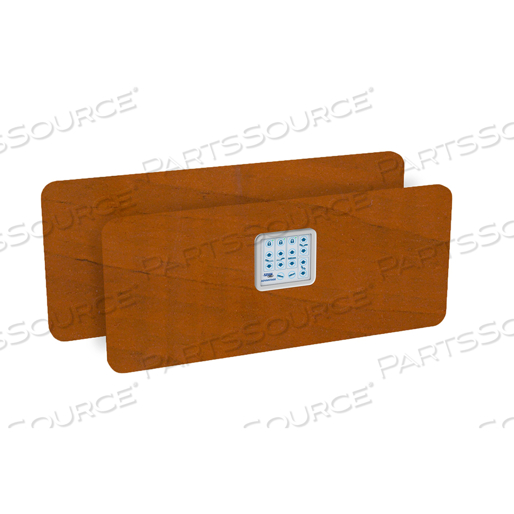 HEADBOARD / FOOTBOARD STANDARD STYLE SUMMER FLAME by Span Medical Products Canada formerly M.C. Healthcare