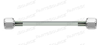 CONDUCTIVE HOSE ASSEMBLY, 1/4 IN ID, CARBON DIOXIDE, GRAY, DISS HEX NUT CONNECTION, 3 FT by Ohio Medical, LLC
