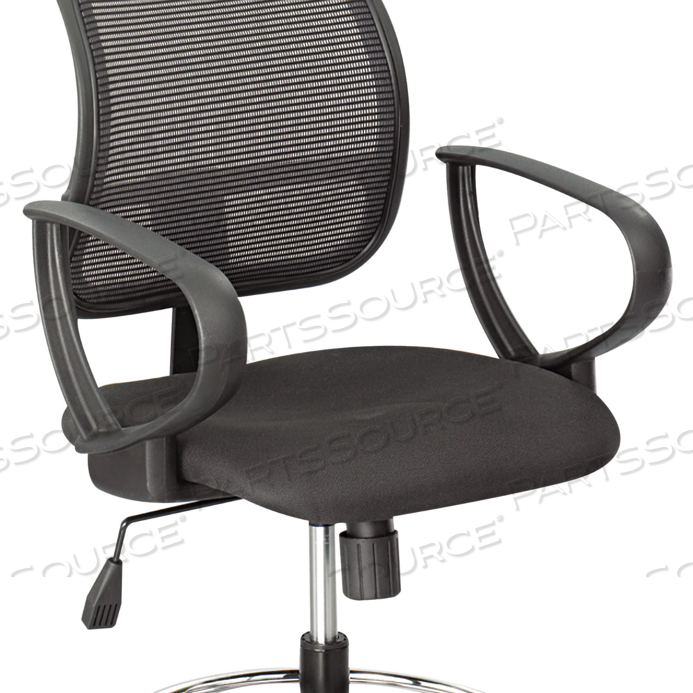 LOOP ARMS BLACK by Safco