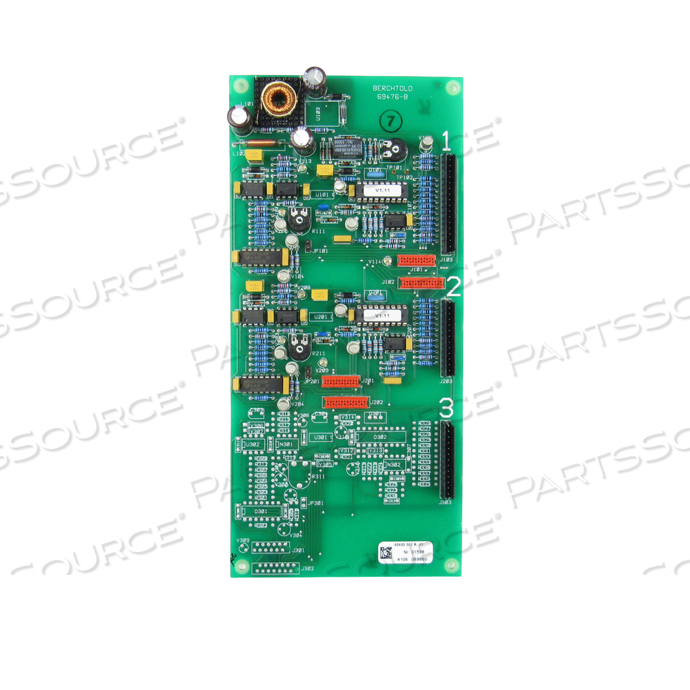 CIRCUIT BOARD FOR BERCHTOLD CHROMOPHARE D-SERIES DUAL WALL CONTROL BOX by Berchtold