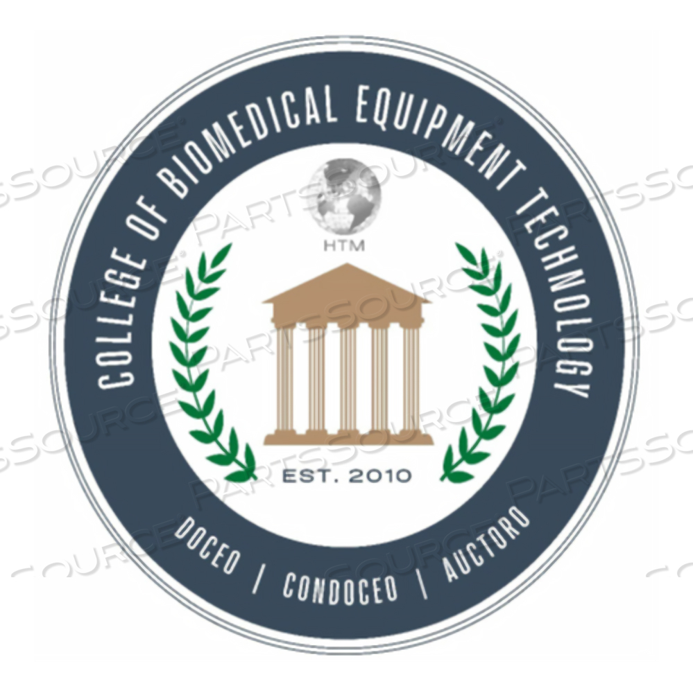 MEDICAL EQUIPMENT TECHNICIAN 300 OPTION 3 (6-WEEKS ONLINE/1 WEEK IN PERSON) by College of Biomedical Equipment Technology (CBET) MEDICAL EQUIPMENT TECHNICIAN 300 OPTION 3 (6-WEEKS ONLINE/1 WEEK IN PERSON) by College of Biomedical Equipment Technology (CBET)
