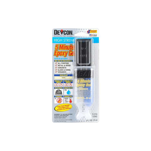 5 MINUTE EPOXY GEL (S-210), 25ML SYRINGE by Devcon 5 MINUTE EPOXY GEL (S-210), 25ML SYRINGE by Devcon