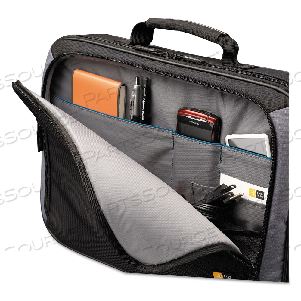 TRACK CLAMSHELL CASE, FITS DEVICES UP TO 18", DOBBY NYLON, 19.3 X 3.9 X 14.2, BLACK by Case Logic