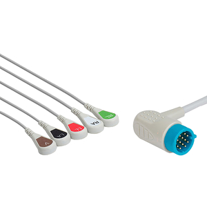 SNAP DIRECT-CONNECT ECG CABLE - 5 LEAD by Physio-Control