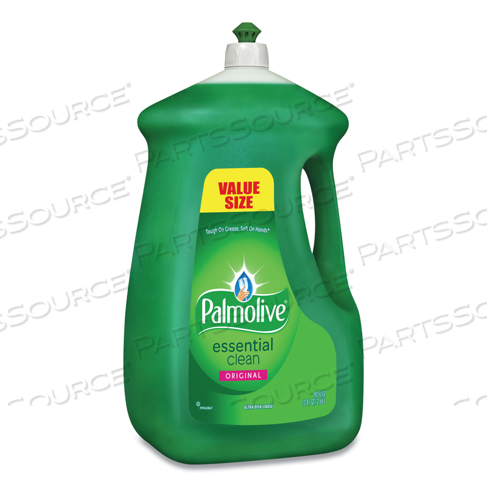 DISHWASHING LIQUID, ORIGINAL SCENT, GREEN, 90 OZ BOTTLE DISHWASHING LIQUID, ORIGINAL SCENT, GREEN, 90 OZ BOTTLE