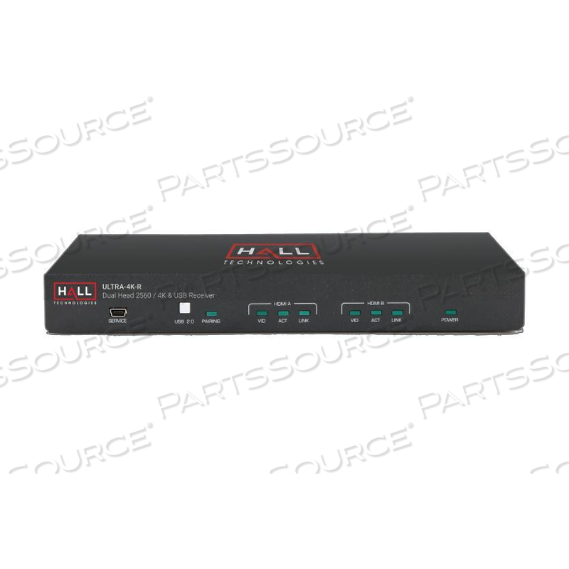 DUAL-HEAD HDMI AND USB 2.0 KVM EXTENDER by Hall Technologies, LLC